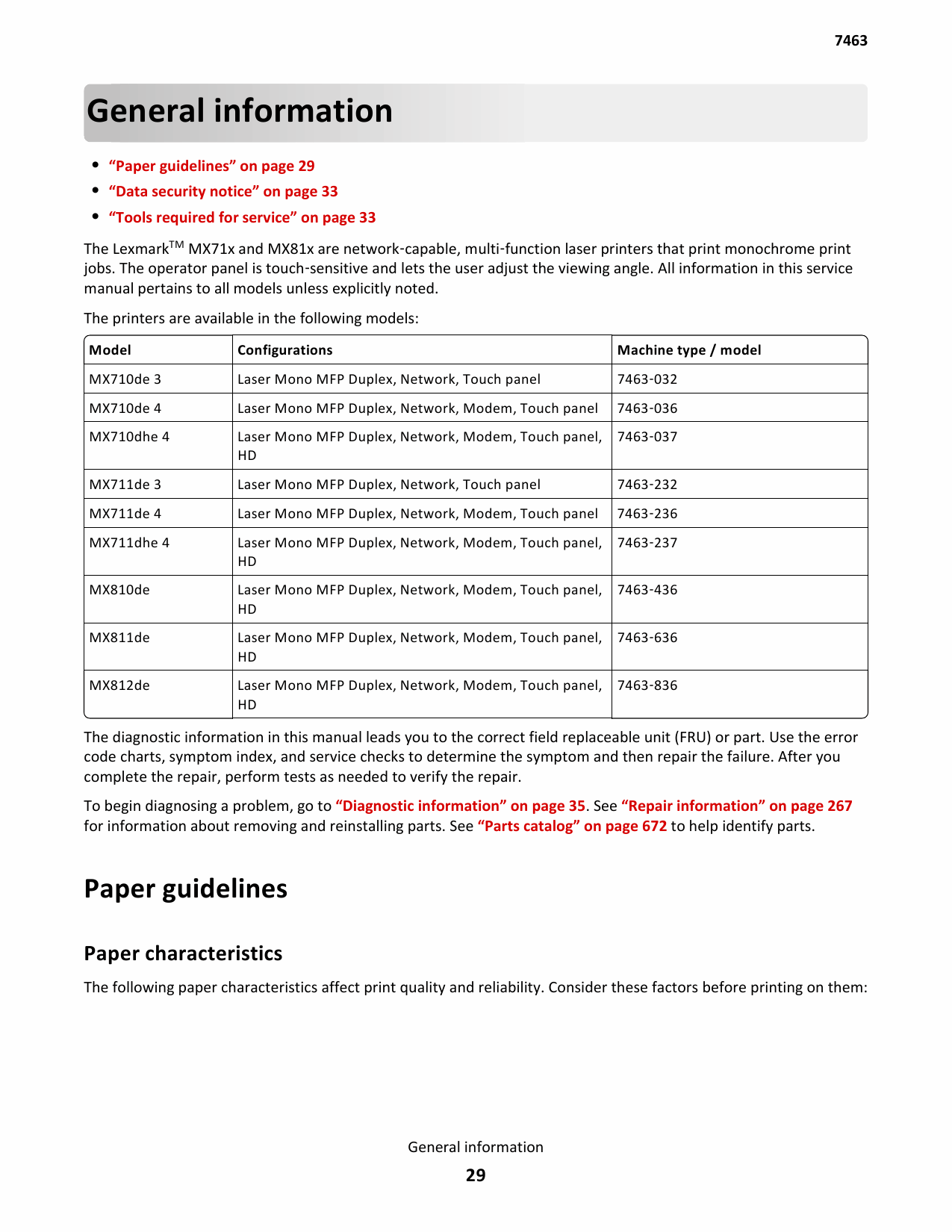 Lexmark MX MX710 MX711 MX810 MX811 MX812 7463 Service Manual-2